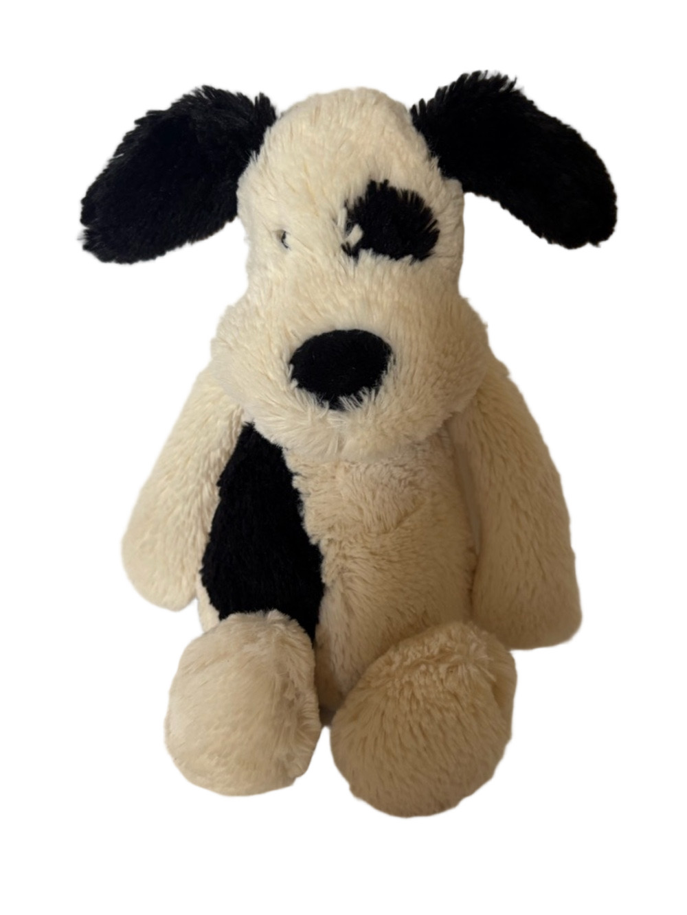 Jellycat Bashful Black & Cream Puppy
